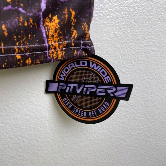 Pit Viper High Speed Off Road Jersey Shirt Purple Short Sleeve NWT Mens Small - Picture 8 of 10